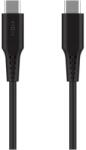 FIXED USB 2.0 Type C Összekötő Fekete 3m FIXDLS-CC03-BK (FIXDLS-CC03-BK)