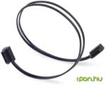 SilverStone SATA Összekötő Fekete 30cm SST-CP11B-300 (SST-CP11B-300)