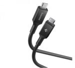 Spigen ESSENTIAL EB24012CC adatkábel Type-C - Type-C, 120cm, FEKETE (ACA09461)