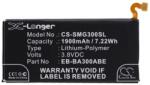 Cameron Sino Samsung A3 (2015) CAMERON SINO Li-Polymer akku 3.8V/1900mAh, Samsung EB-BA300ABE kompatibilis, FEKETE (CS-SMG300SL)