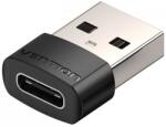 Vention USB 2.0 Type C Átalakító Fekete 3cm CDWB0 (CDWB0)