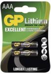 GP Batteries Lithium Breaks the Limits FR3 mikro ceruza elem (AAA) 2db (B15112)