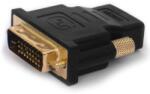 SAVIO HDMI DVI-D Átalakító Fekete 3cm CL-21 (CL-21)