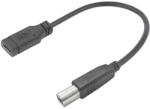 Act Connectivity USB-C USB-B Átalakító Fekete 20cm AC7462 (AC7462)