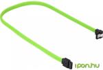 Sharkoon SATA Összekötő Zöld 60cm 4044951016570 (4044951016570)