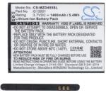 Cameron Sino Navon Mizu D455 CAMERON SINO Li-Ion akku 3.7V/1460mAh, NAVON G13001 kompatibilis, FEKETE (CS-MZD455SL)