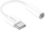 Gigapack audió adapter kábel 3.5mm jack aljzat - type-c fehér (CM20)
