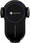 NAVITEL Autós tartó vezeték nélküli töltő szellőzőrácsra fekete (NAVITELSH1000PRO)