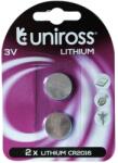 Uniross CR2016 3V lithium gombelem (CR) 2db (U2CR2016)