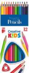 ICO Creative kids Színes ceruza készlet háromszögletű 12 különböző szín (7140148002)