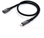 Equip USB 3.1 Type C Hosszabbító Fekete 1m 128371 (128371)