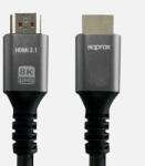 Approx HDMI 2.1 Összekötő Fekete 1m APPC62 (APPC62)