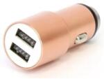Platinet Autós töltő 2xUSB 2.1A rózsaszín (OUCC2MRG)