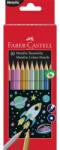 Faber-Castell Színes ceruza készlet hatszögletű 10 különböző metál szín