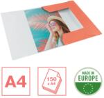 Esselte Colour Breeze karton gumis mappa korall (628494)