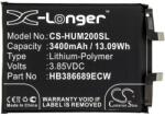 Cameron Sino Li-Polymer akku 3.85V/3400mAh, Huawei HB386689ECW kompatibilis, FEKETE (CS-HUM200SL)