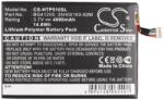 Cameron Sino HTC Flyer CAMERON SINO Li-Polymer akku 3.7V/4000mAh, HTC 35H00163-00M kompatibilis, FEKETE (CS-HTP510SL)