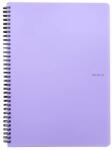 KARTON P+P Pastelini A5 60 lapos vonalas spirálfüzet Lilac (8-076)