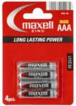 Maxell R-3 Zinc mikró ceruza elem (AAA) 4db (774407)