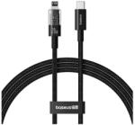 Baseus GEM USB-Lightning kábel 20W PD 2m fekete P10373001111-01 (P10373001111-01)