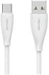 USAMS GREEN SERIES adatkábel USB - Type-C, 100cm, FEHÉR (SJ714USB02)