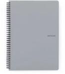 KARTON P+P Pastelini spirálfüzet A4 60 lapos vonalas Grey (8-804)