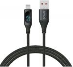 SAVIO USB Lightning Töltő/adat Fekete 1m CL-173 (CL-173)
