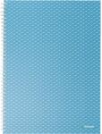 Esselte Colour Breeze spirálfüzet A4 kockás kék (628476)