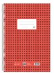 Fűzfői Papírmanufaktúra Novum Spirálfüzet A4 kockás 70 lap (70870000FG)