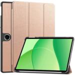 Gigapack oneplus pad lite tok álló bőr hatású (aktív flip oldalra nyíló trifold asztali tartó) rozéarany GP-183465 (GP-183465)