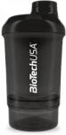 BioTechUSA Wave Shaker Keverőpalack 600 ml fekete-füst (24010301)