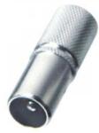 Somogyi Elektronic Koax Csatlakozó Ezüst 3cm FST 1X (FST 1X)