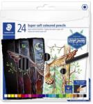 STAEDTLER Design Journey Super Soft színes ceruza készlet hatszögletű 24 különböző szín