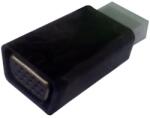  HDMI VGA/D-Sub Átalakító Fekete 3cm s-3208 (s-3208)