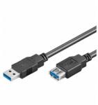  USB 3.0 Hosszabbító Fekete 1.8m S3012 (S3012)