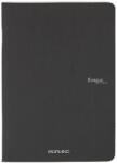 Fedrigoni Ecoqua Original A4 40 lapos vonalas füzet fekete (19210308)