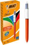 BIC 4 Colours Fine Golyóstoll 0.3 mm nyomógombos négyszínű (982867)