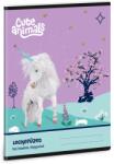 Ars Una Cute Animals A5 leckefüzet Unicorn (50844487)