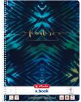 Herlitz 50044160 Spirálfüzet A4 80lapos perforált vonalas Batik Fearless (50044160)