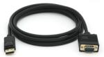 Equip DisplayPort VGA/D-Sub Átalakító Fekete 2m 119338 (119338)