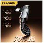 Essager William USB-A/USB-C - Lightning kábel 3A 2m EXCATL-WLA0G-P (6972336331100)