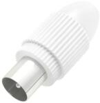 Hama Koax Csatlakozó Fehér 3cm 205213 (205213)