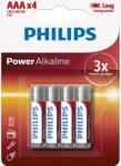 Philips Power alkáli mikro ceruza elem (AAA) 4db (LR03P4B/10)