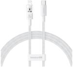 Baseus GEM USB-Lightning kábel 20W PD 2m fehér P10373001211-01 (P10373001211-01)