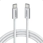 Anker USB 2.0 Type C Összekötő Fehér 1.8m A8060H22 (A8060H22)