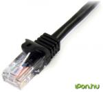 StarTech UTP CAT5E Összekötő Fekete 2m 45PAT2MBK (45PAT2MBK)