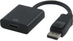SBOX DisplayPort HDMI Átalakító Fekete 13cm AD. DP-HDMI/R (AD.DP-HDMI/R)