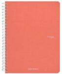 Fedrigoni Ecoqua A5 70 lapos vonalas spirálfüzet korall (19148205)