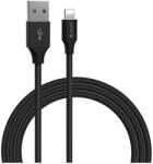 DEVIA iPhone 5S DEVIA GRACIOUS adatkábel USB - lightning, 100cm, FEKETE (EC404_B)