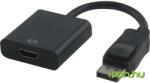  DisplayPort HDMI Átalakító Fekete 15cm 12.99. 3134 (12.99.3134)